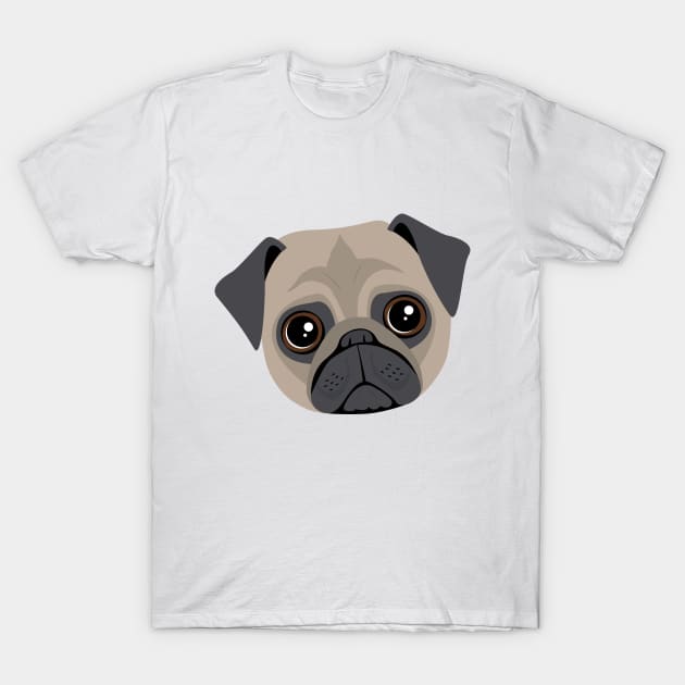 Pug T-Shirt by NV